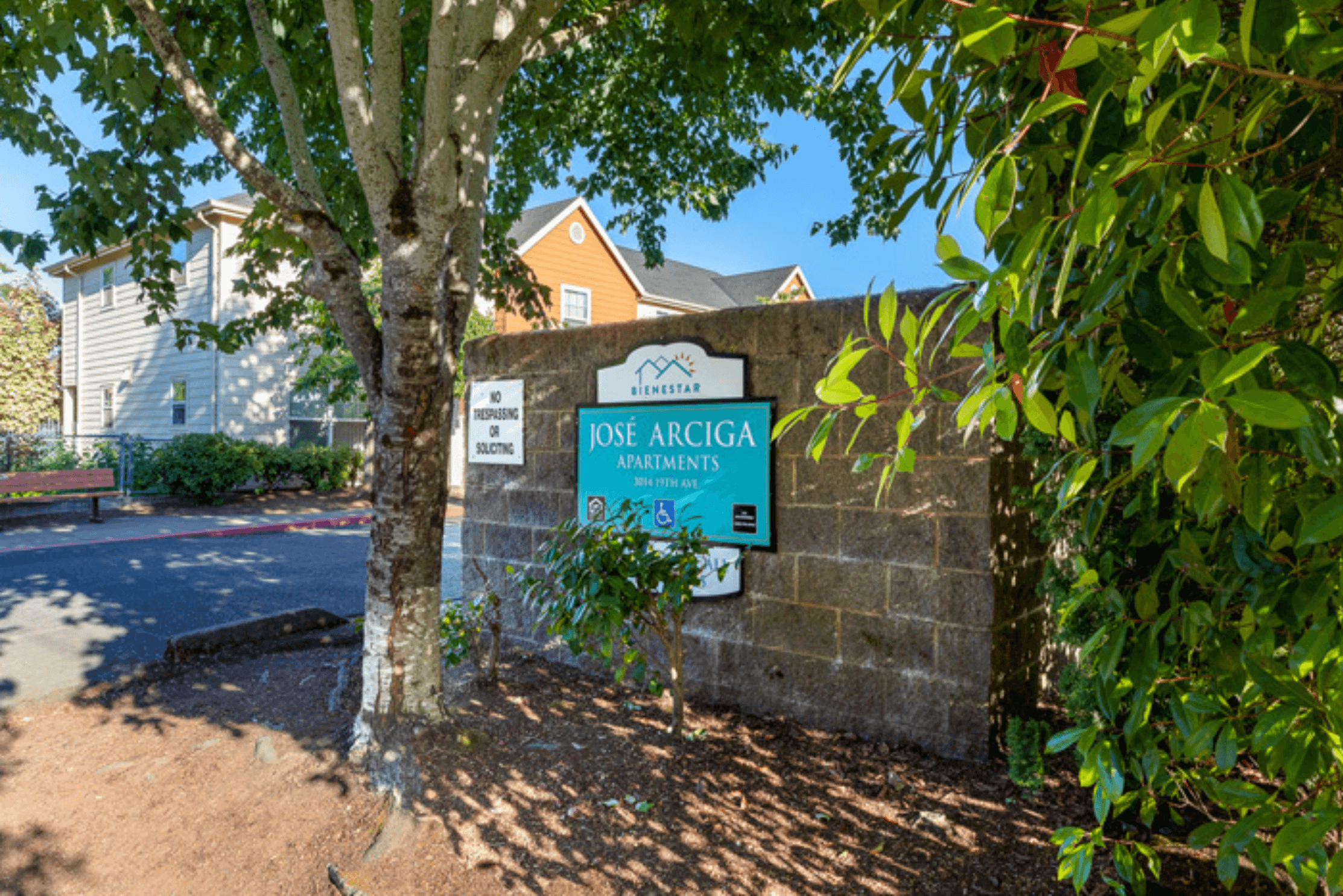 Jose Arciga Property Sign